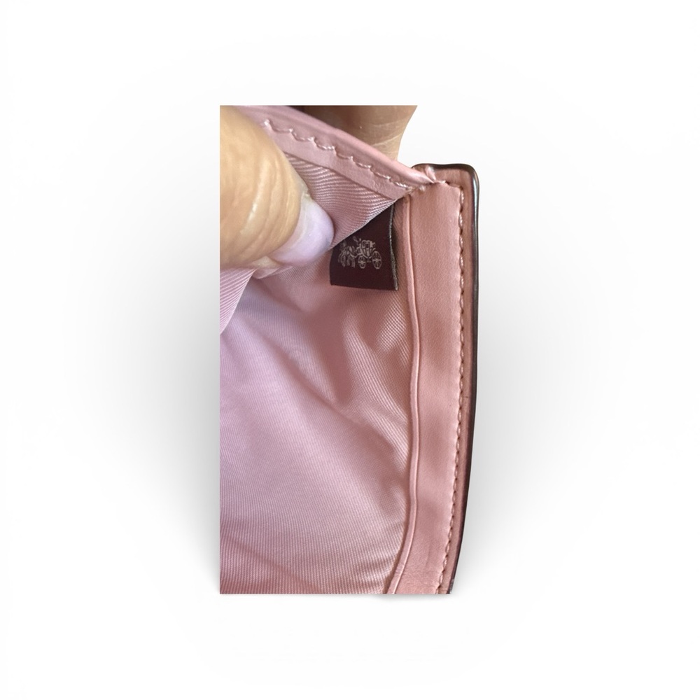 Coach Pink and Brown Wallet-EUC - Picture 5 of 5